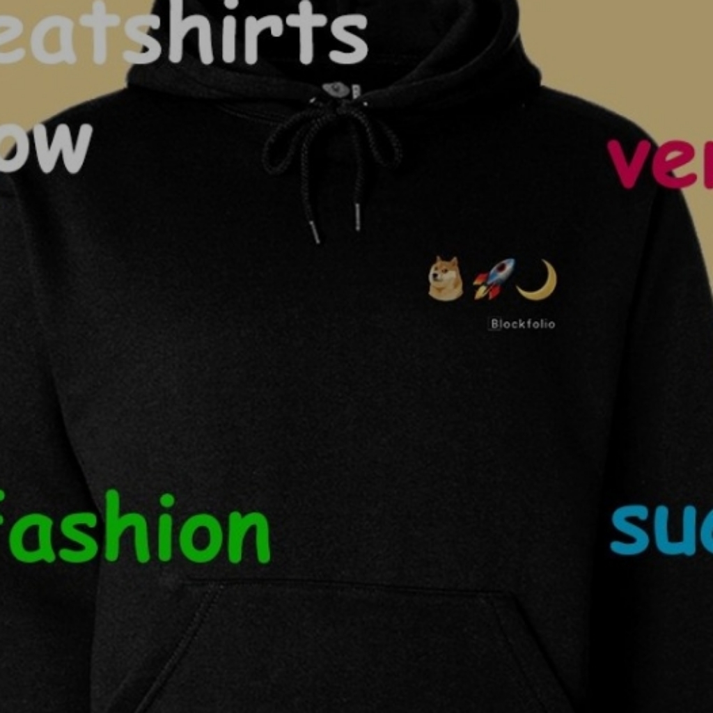 Blockfolio Limited Edition Doge Crypto Reddit Web Wallstreet Bets Hodl Hoodie